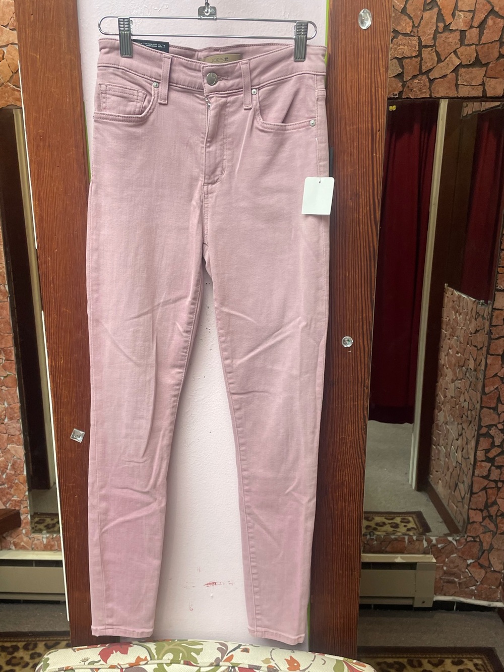 Joe's Jeans Dusty Pink Skinny Jeans